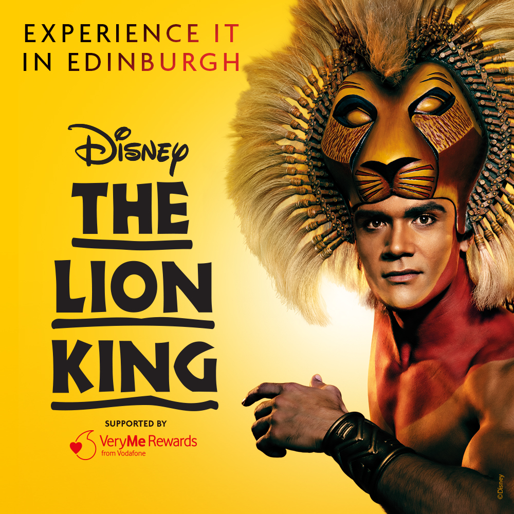 Lion King in Edinburgh - an Exclusive Discount